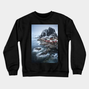 Beneath the mountain Crewneck Sweatshirt